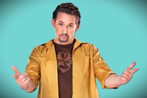 Harland Williams on stage